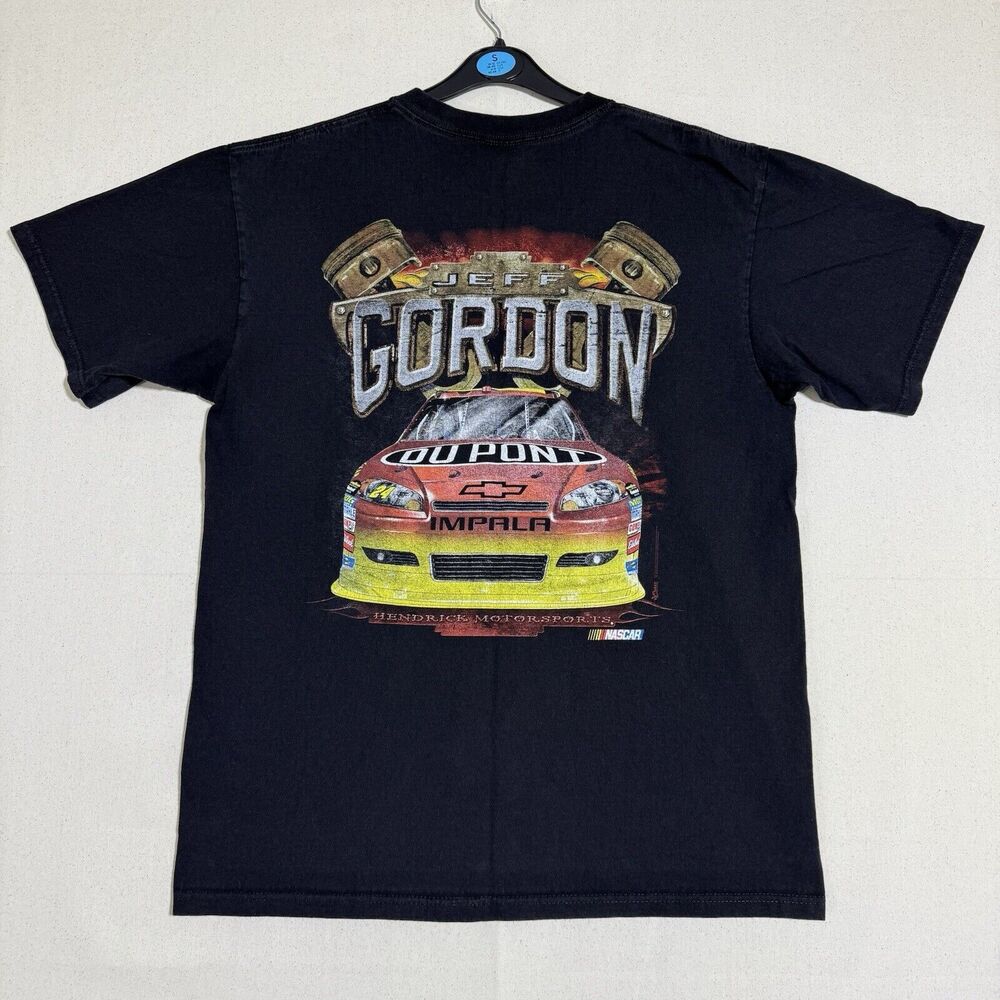 NASCAR Chase Authentics Jeff Gordon T Shirt Black Men Size Large